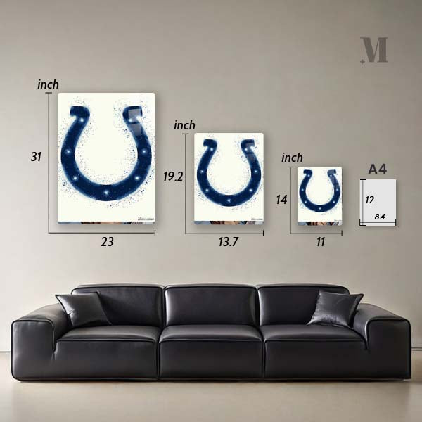 Indianapolis Colts Watercolor