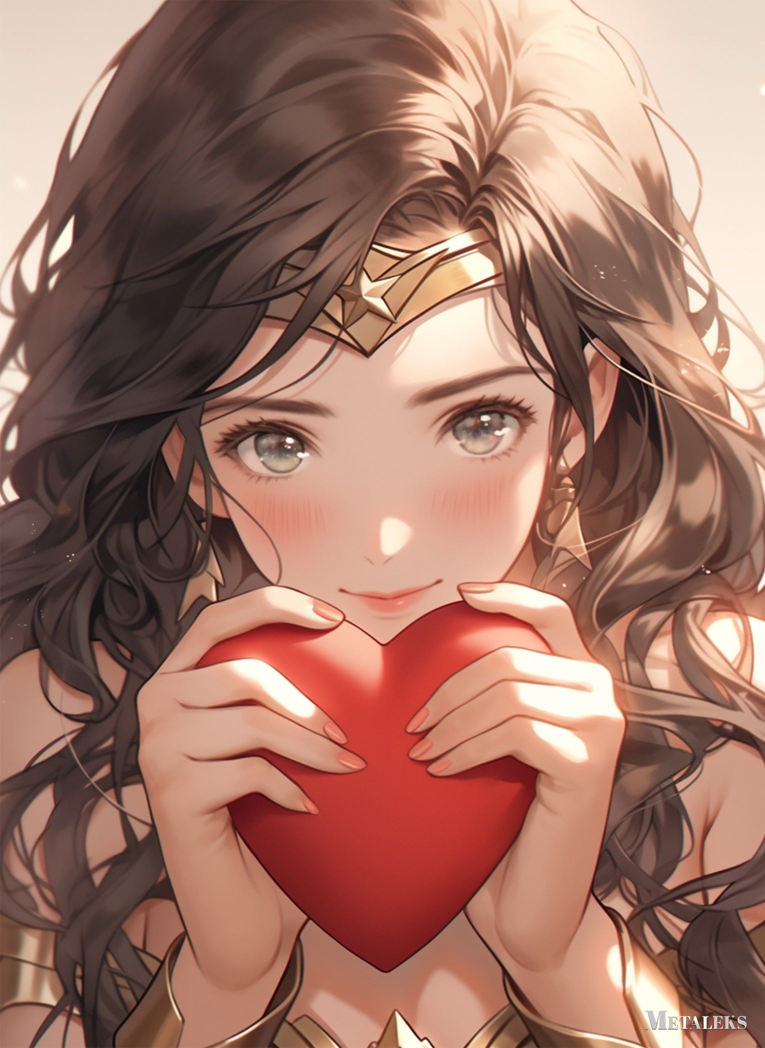 Infinite Courage Wonder Woman's Silent Symphony