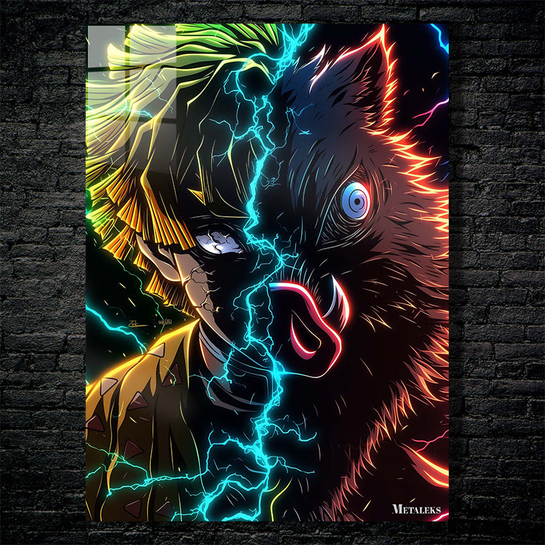 Inosuke-Zenitsu neon H0729-25