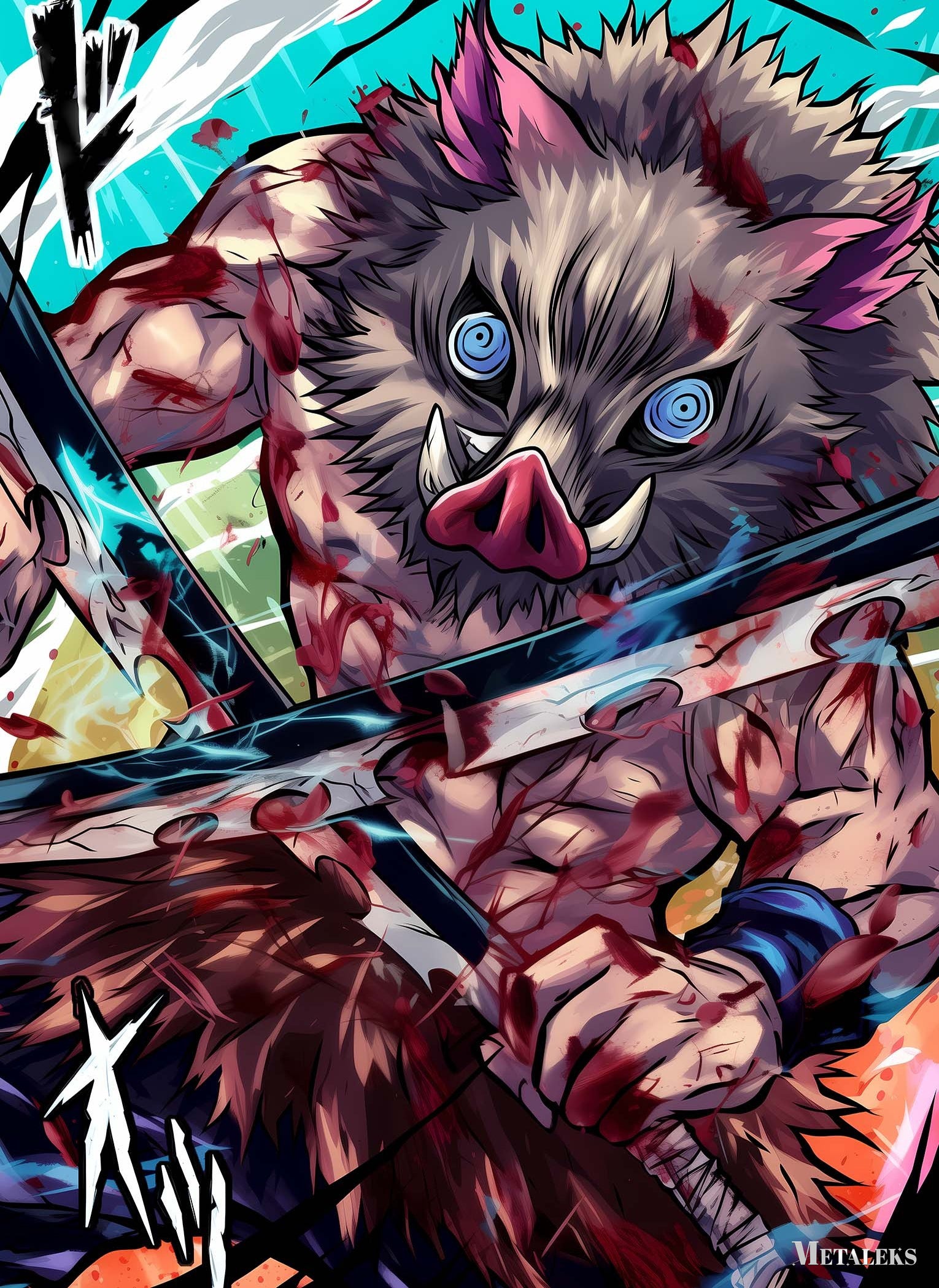 Inosuke Hashibira Roar of the Wild