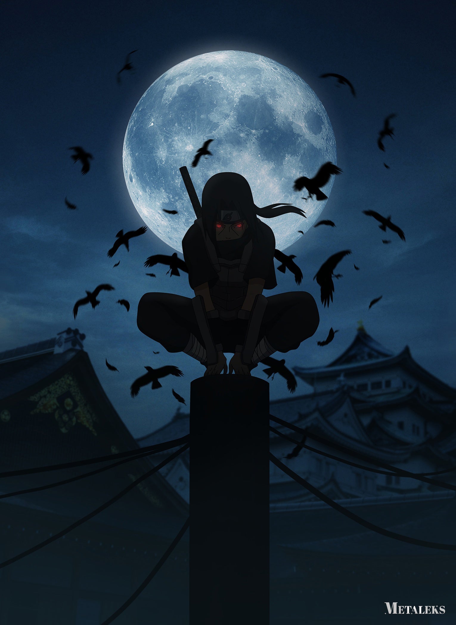 Itachi Uchiha Moon