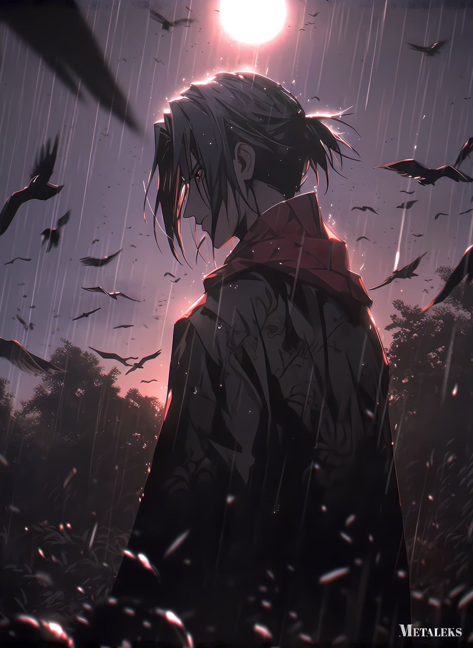 Itachi Uchiha cinematic poster