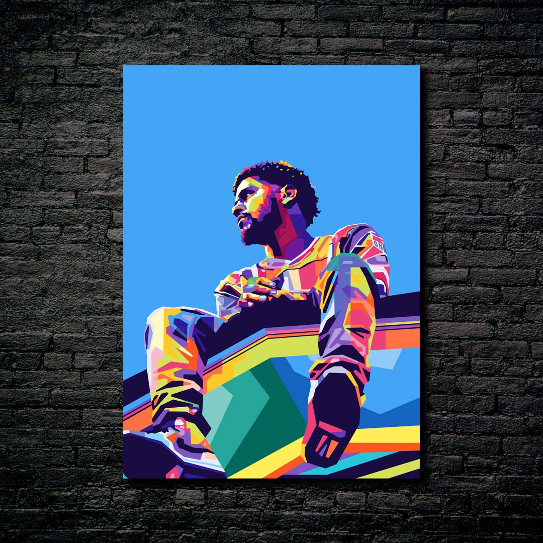 J Cole Wpap Pop Art