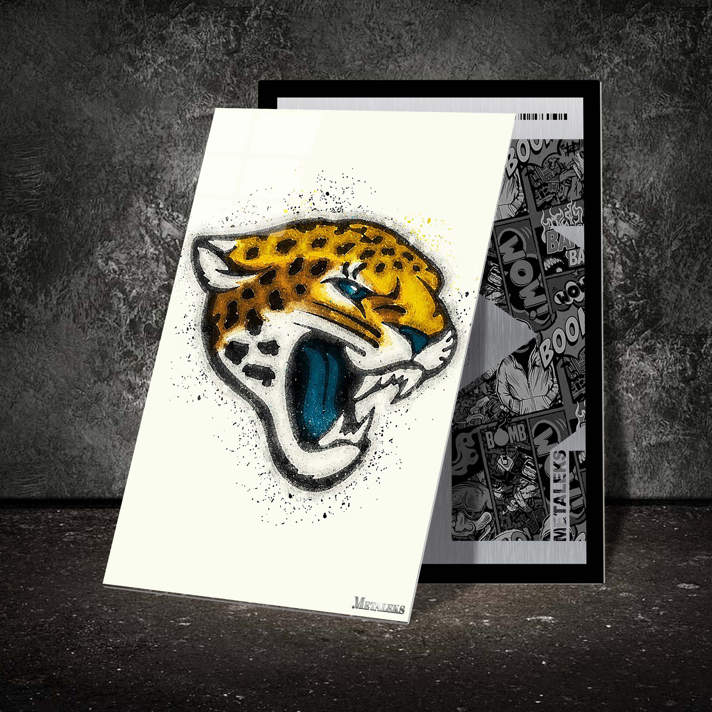 Jacksonville Jaguars Watercolor
