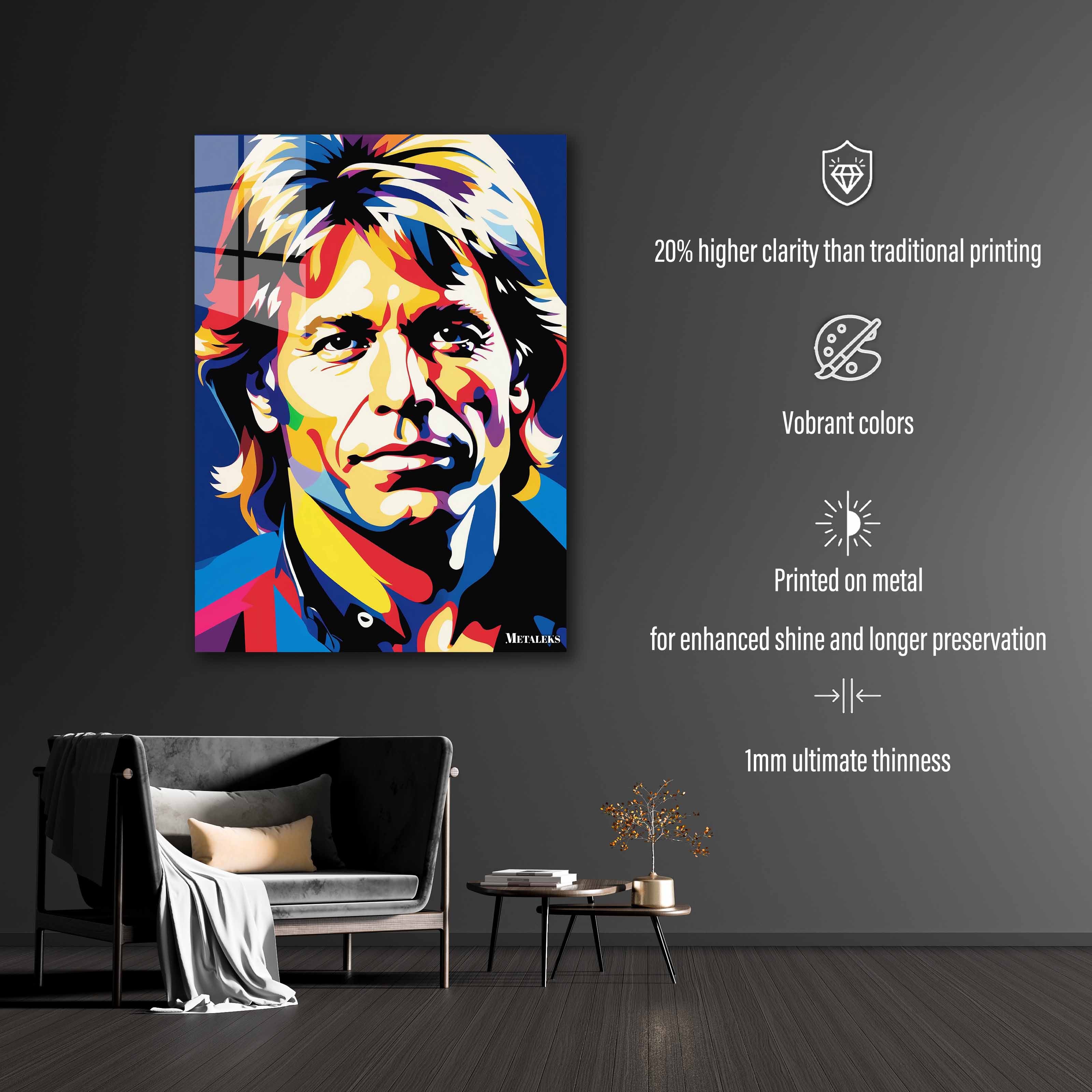 Jon Bon Jovi Pop art-designed by @Owl design