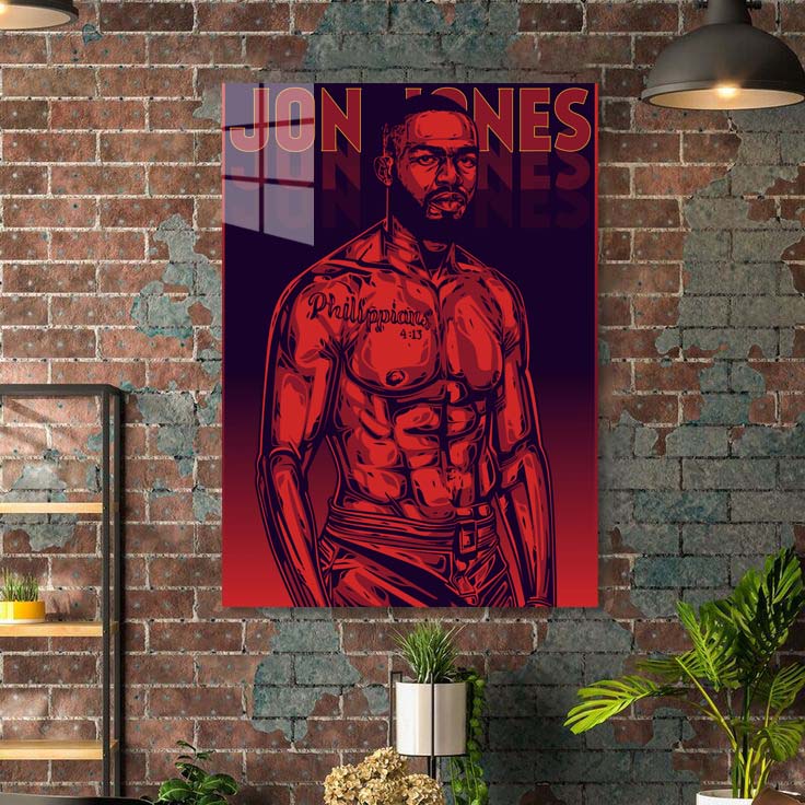 Jon Jones Pop Art