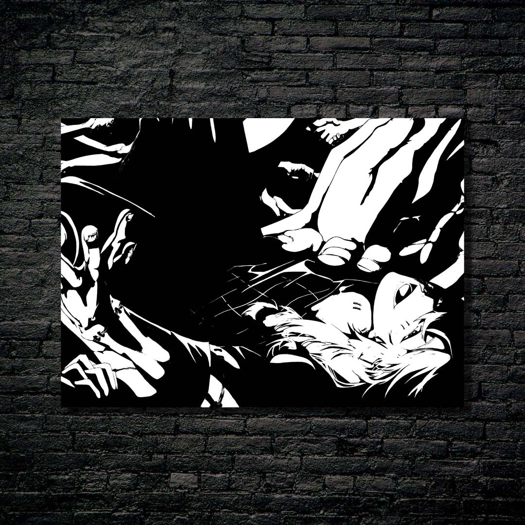 Jujutsu Kaisen Black White art