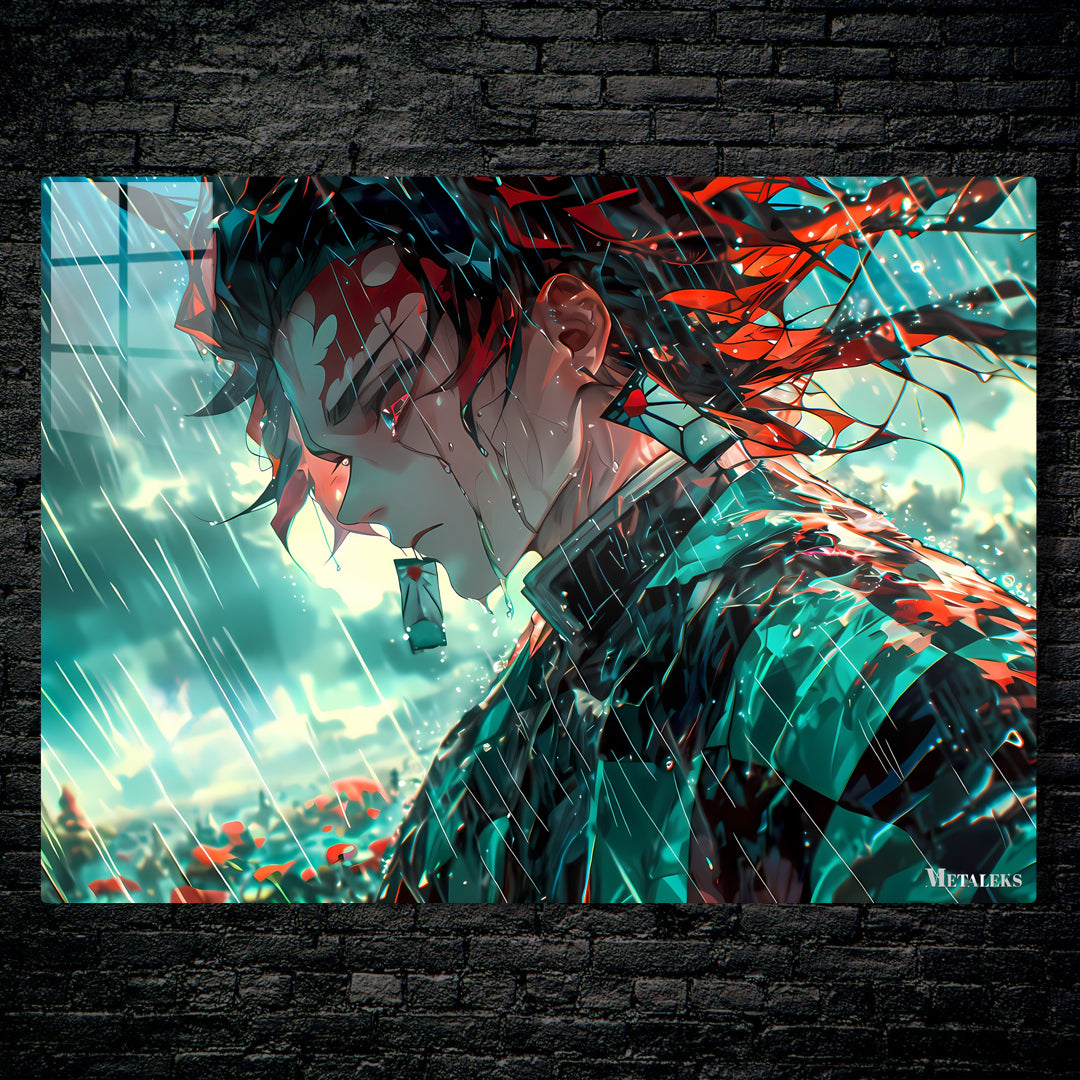 Kamado Tanjiro Dramatic Rain