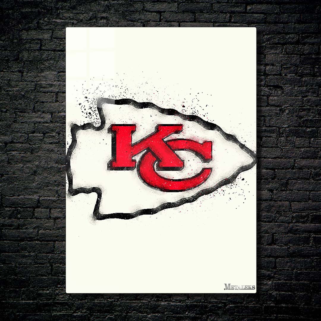 Kansas City Chiefs Watercolor