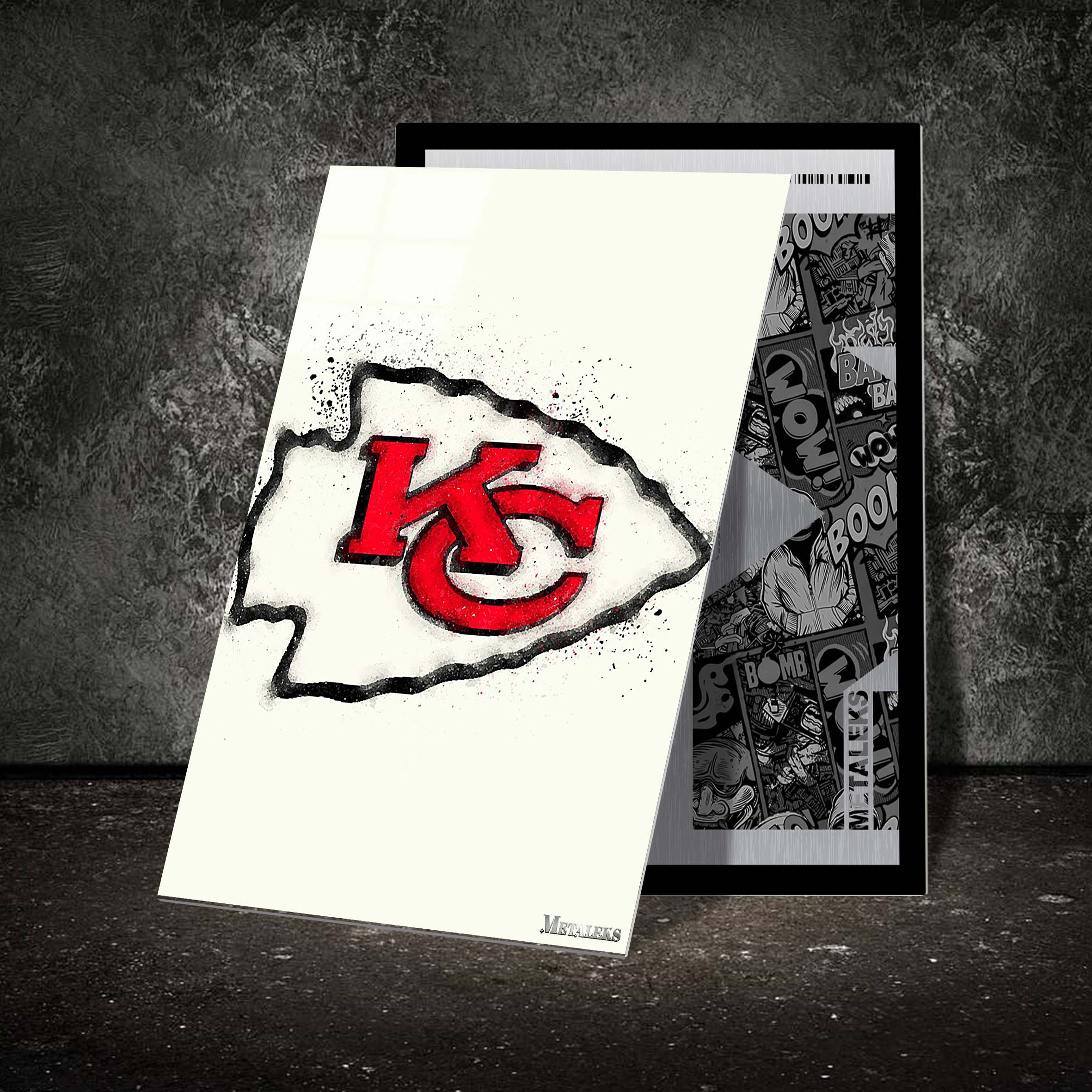 Kansas City Chiefs Watercolor