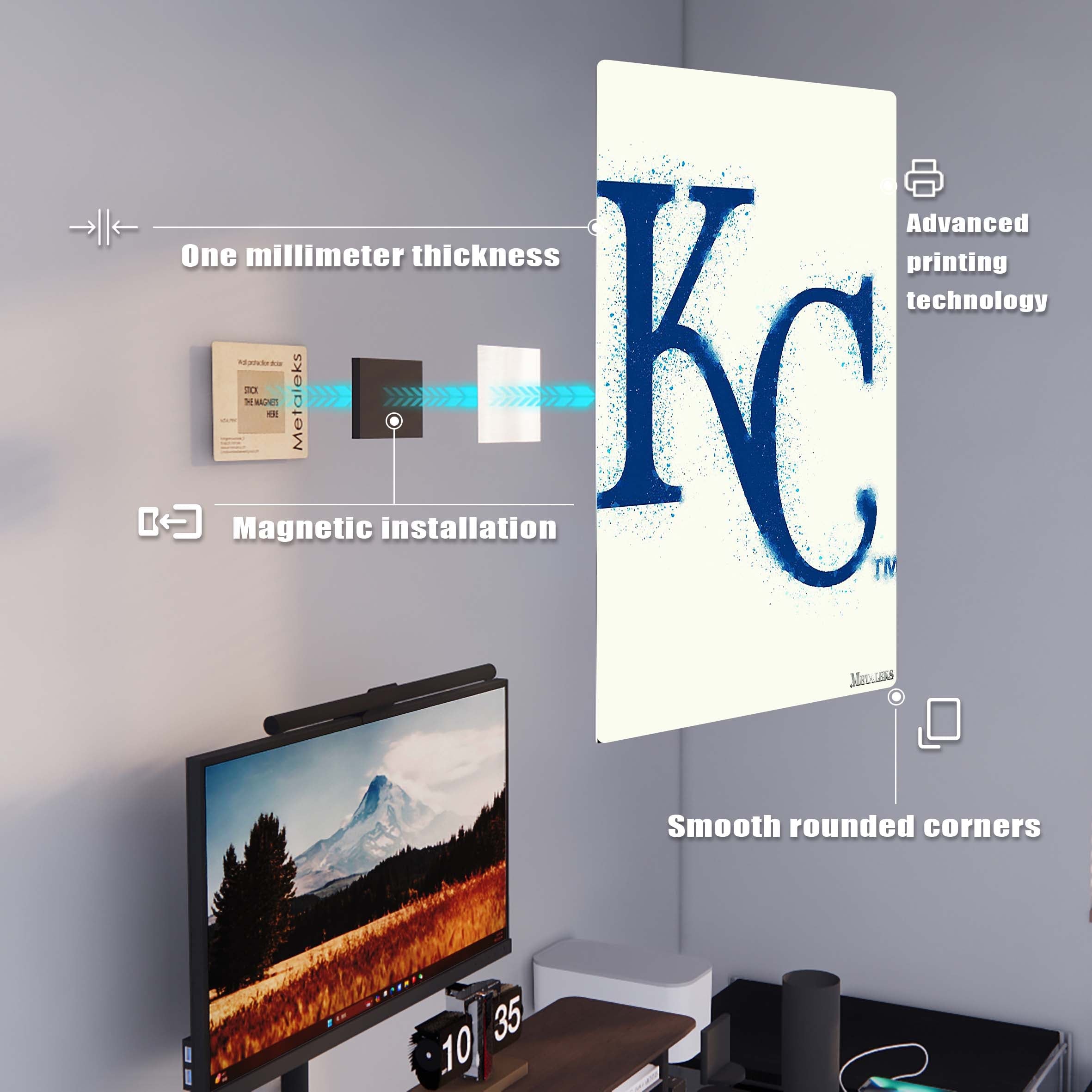 Kansas City Royals Watercolor