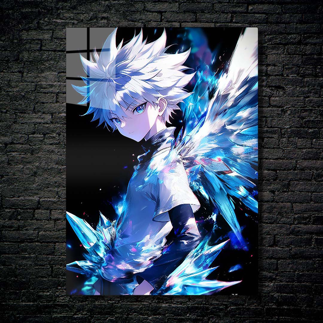 Killua Zoldick Crystal Glass | Hunter x Hunter