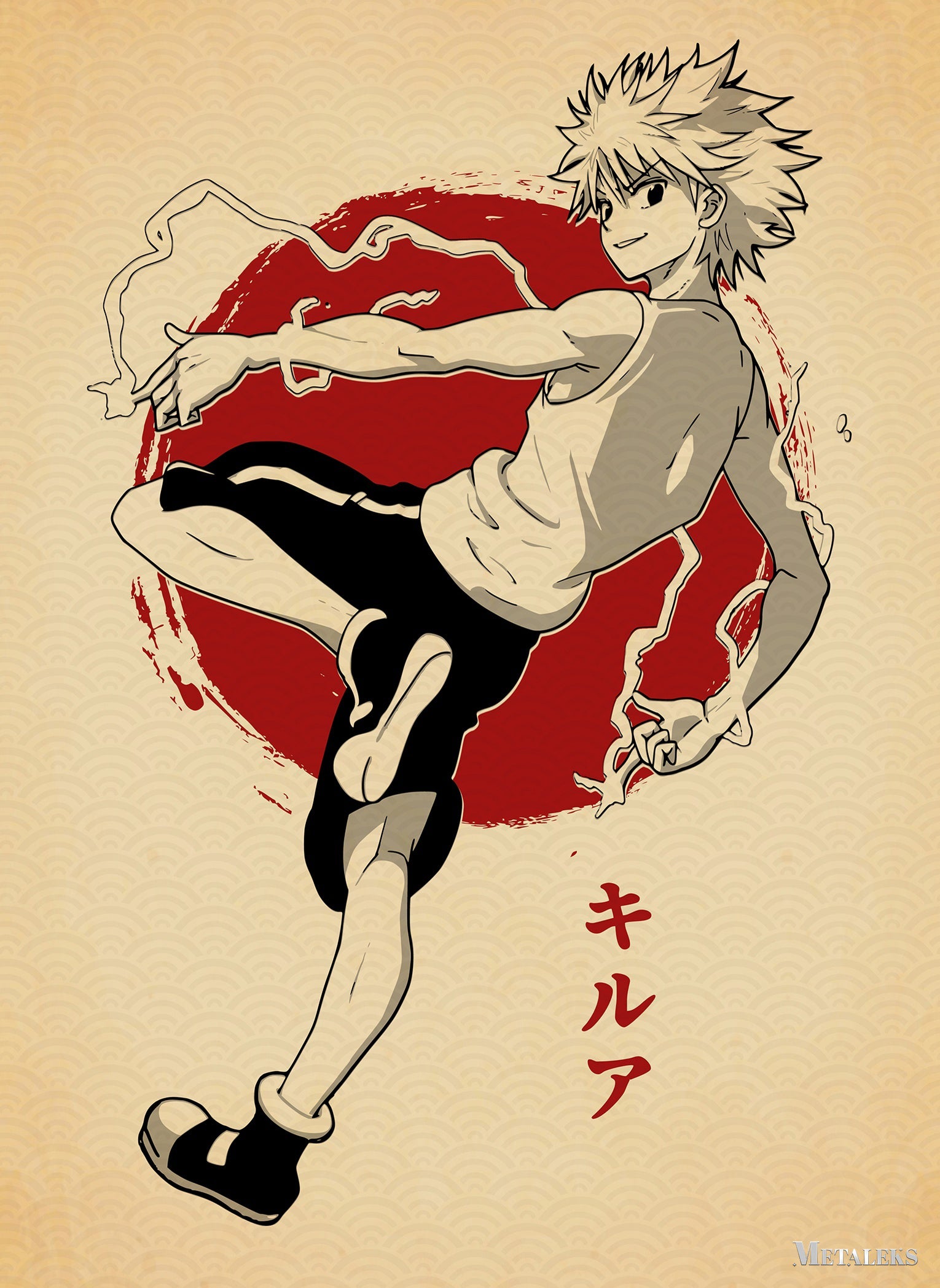 Killua Hunter X Hunter Vintage