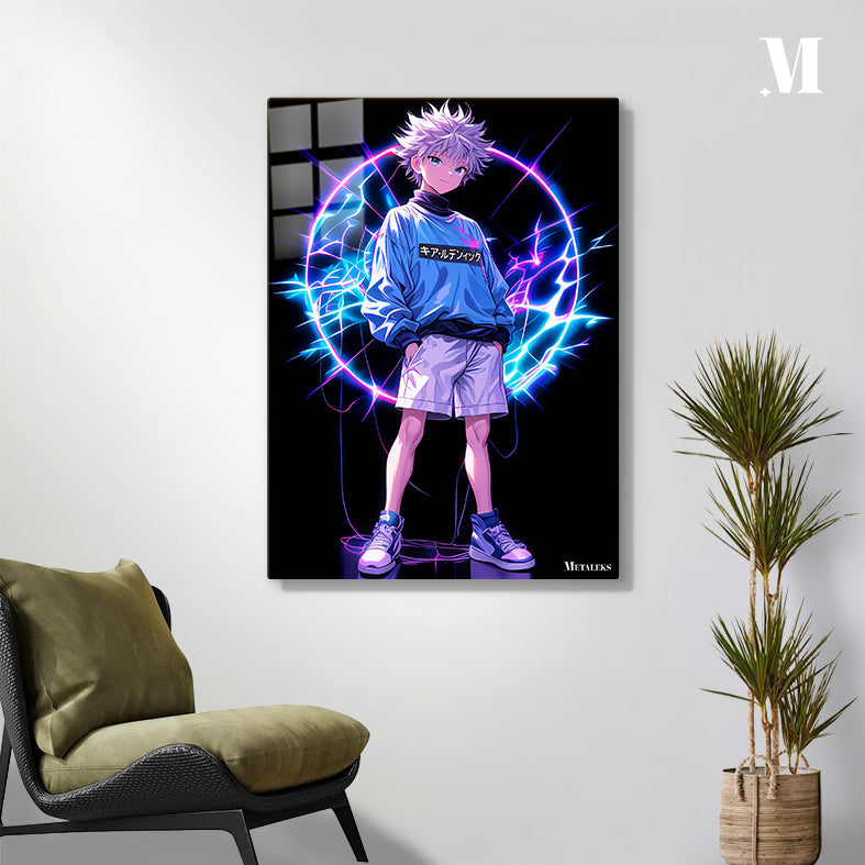 Killua Zoldyck Neon Effect - Hunter x Hunter