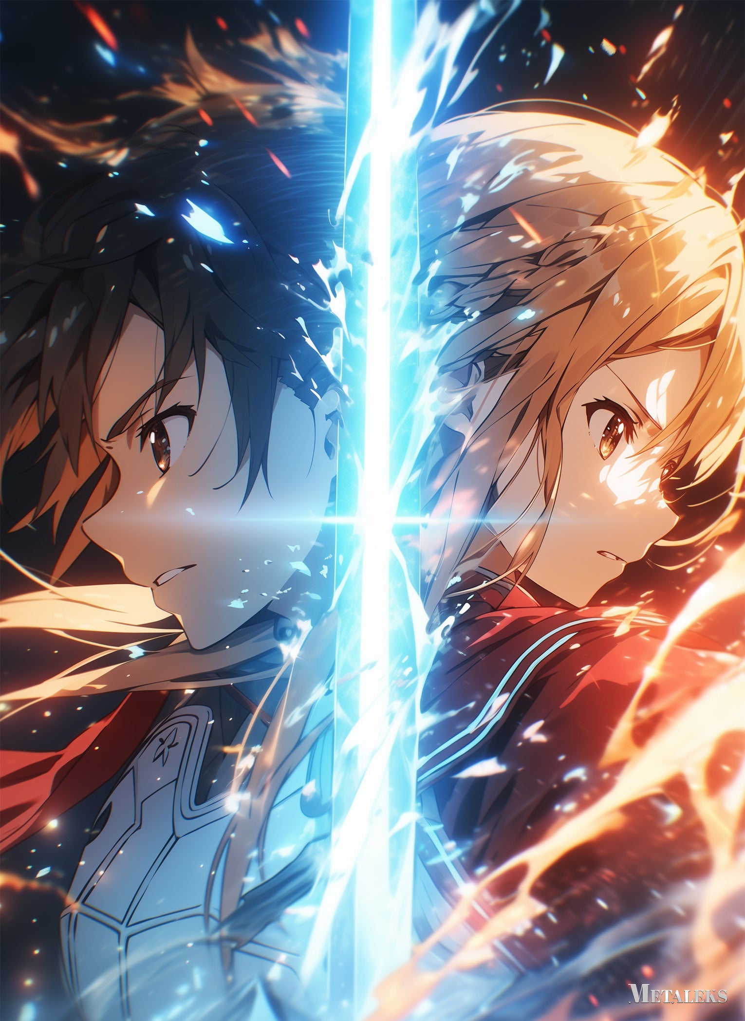 KirigayaKazuto  Asuna 1
