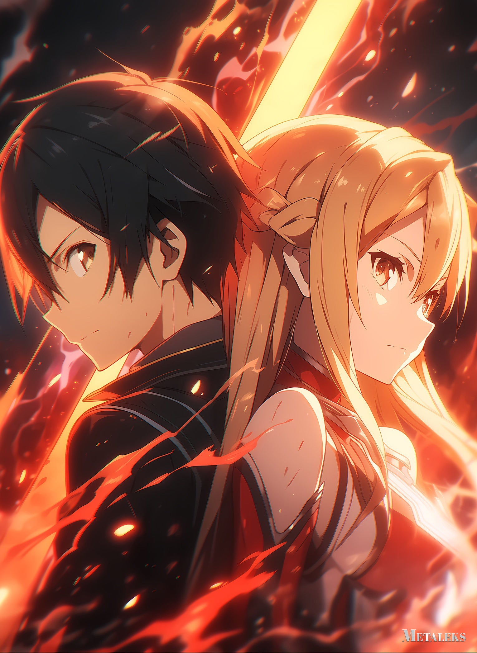 KirigayaKazuto  Asuna 3