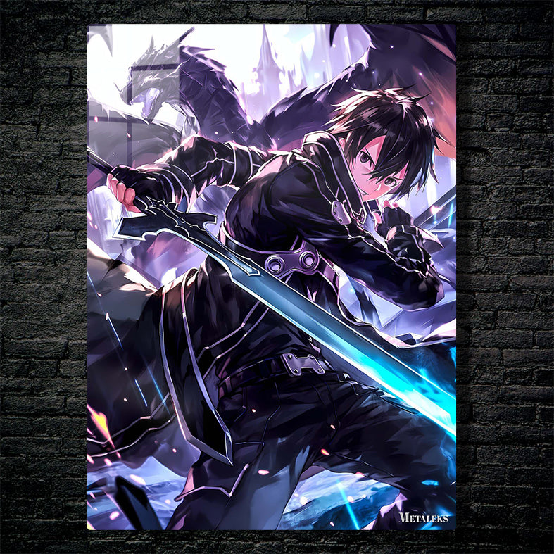 Kirito with Black Sword