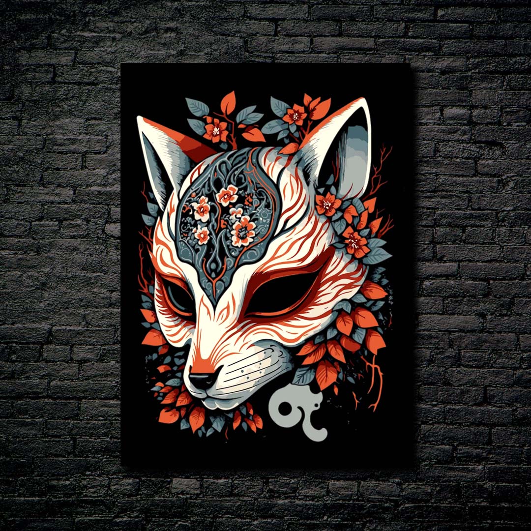 Kitsune Mask Japan art