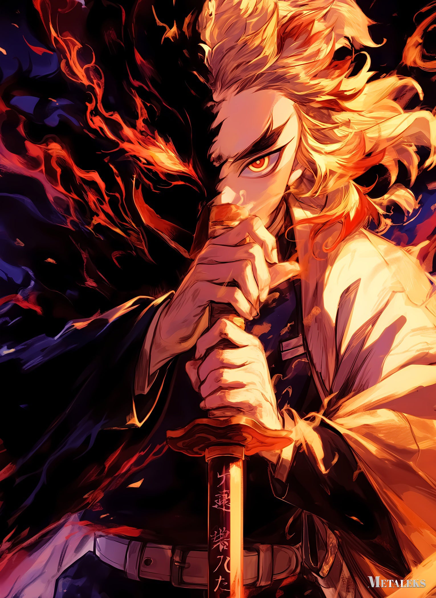 Kyojuro Rengoku   Anime Demon Slayer 2