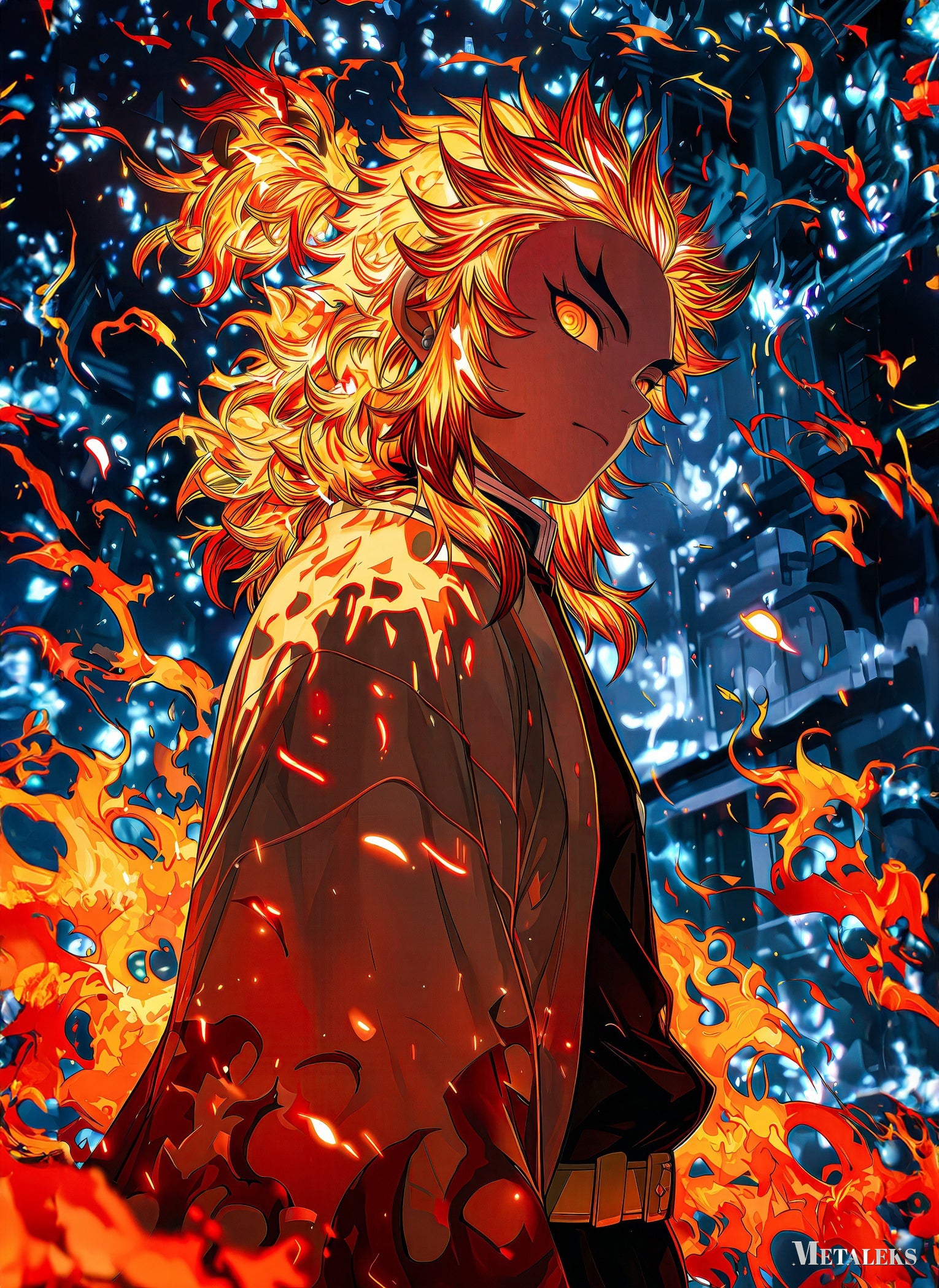 Kyojuro Rengoku Demon Slayer01  H082225