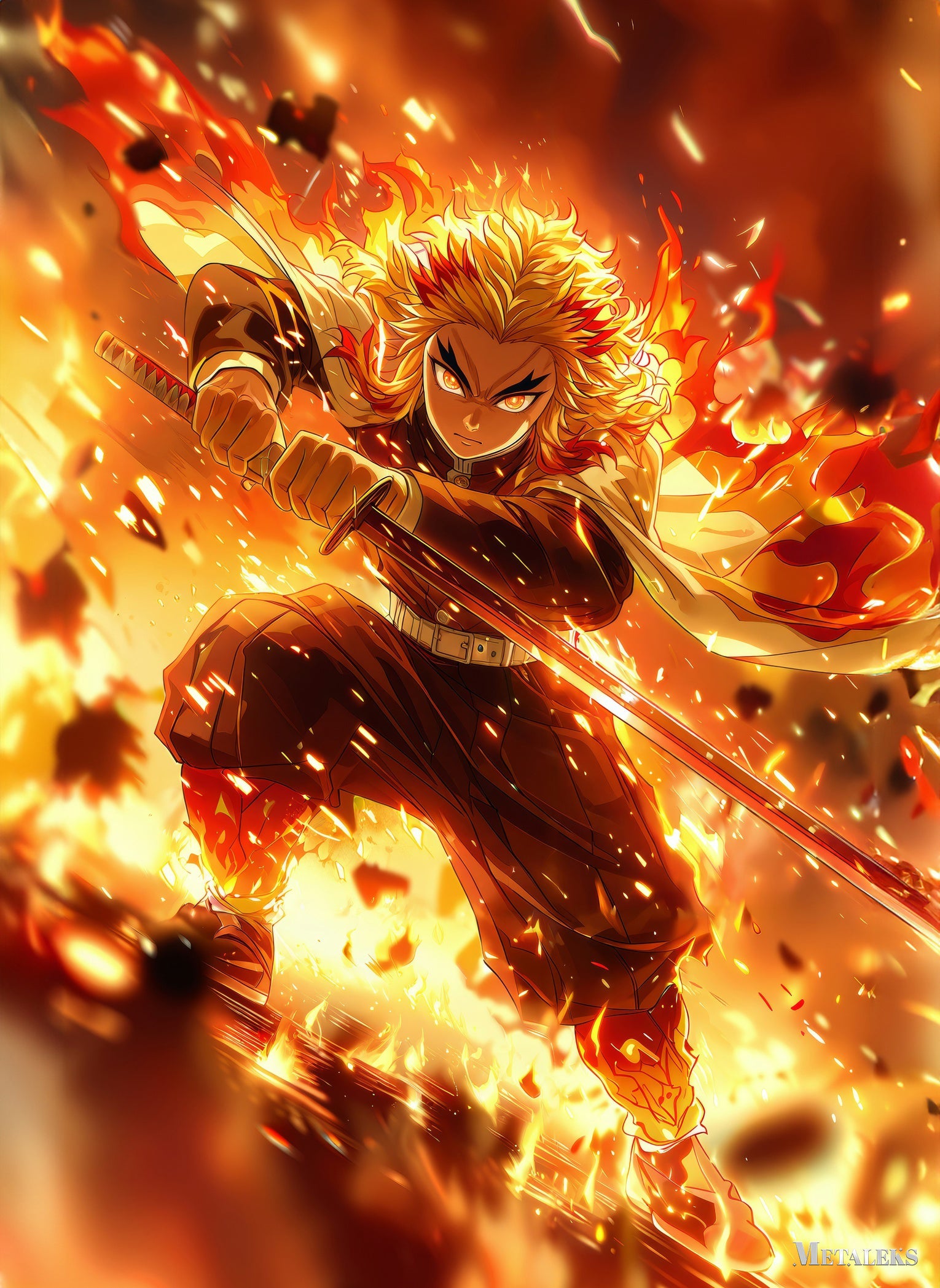 Kyojuro Rengoku Demon Slayer  H082225