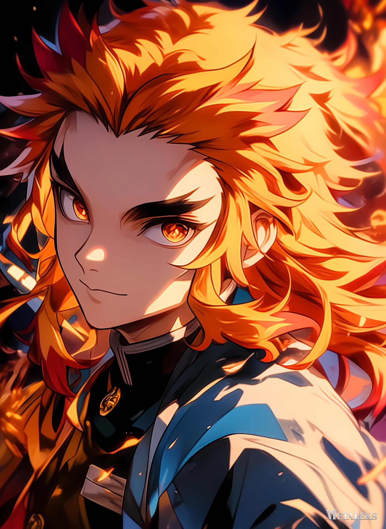 Kyojuro Rengoku Hasira - Anime Demon Slayer