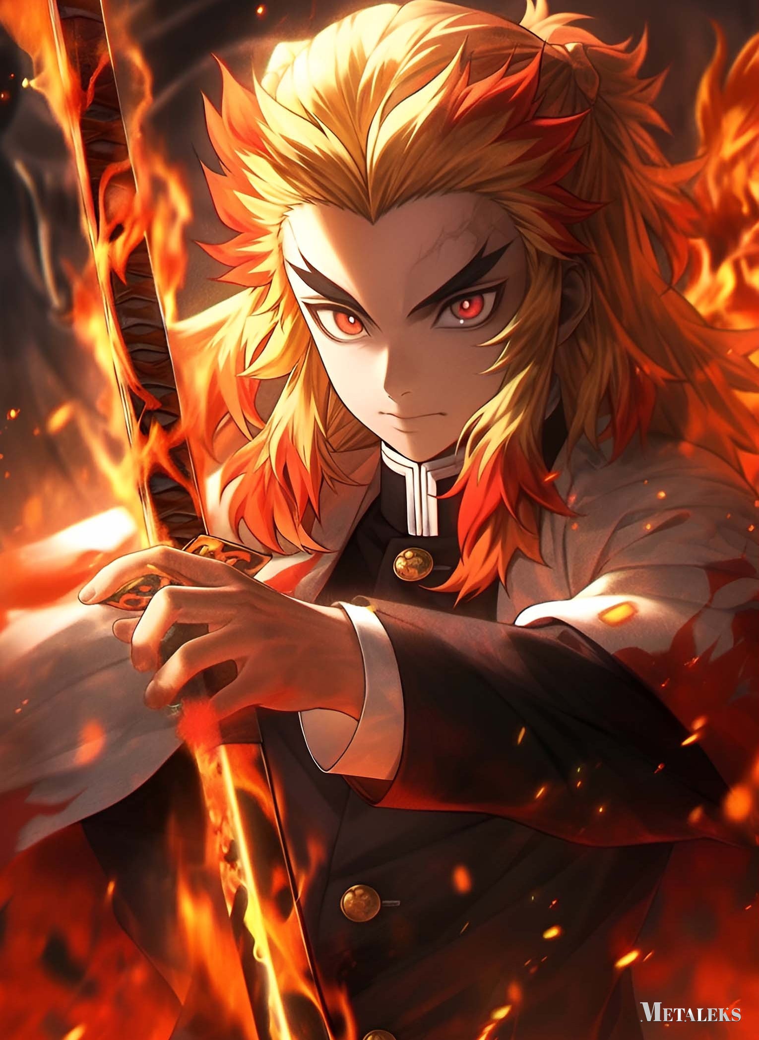 Kyojuro Rengoku artwork