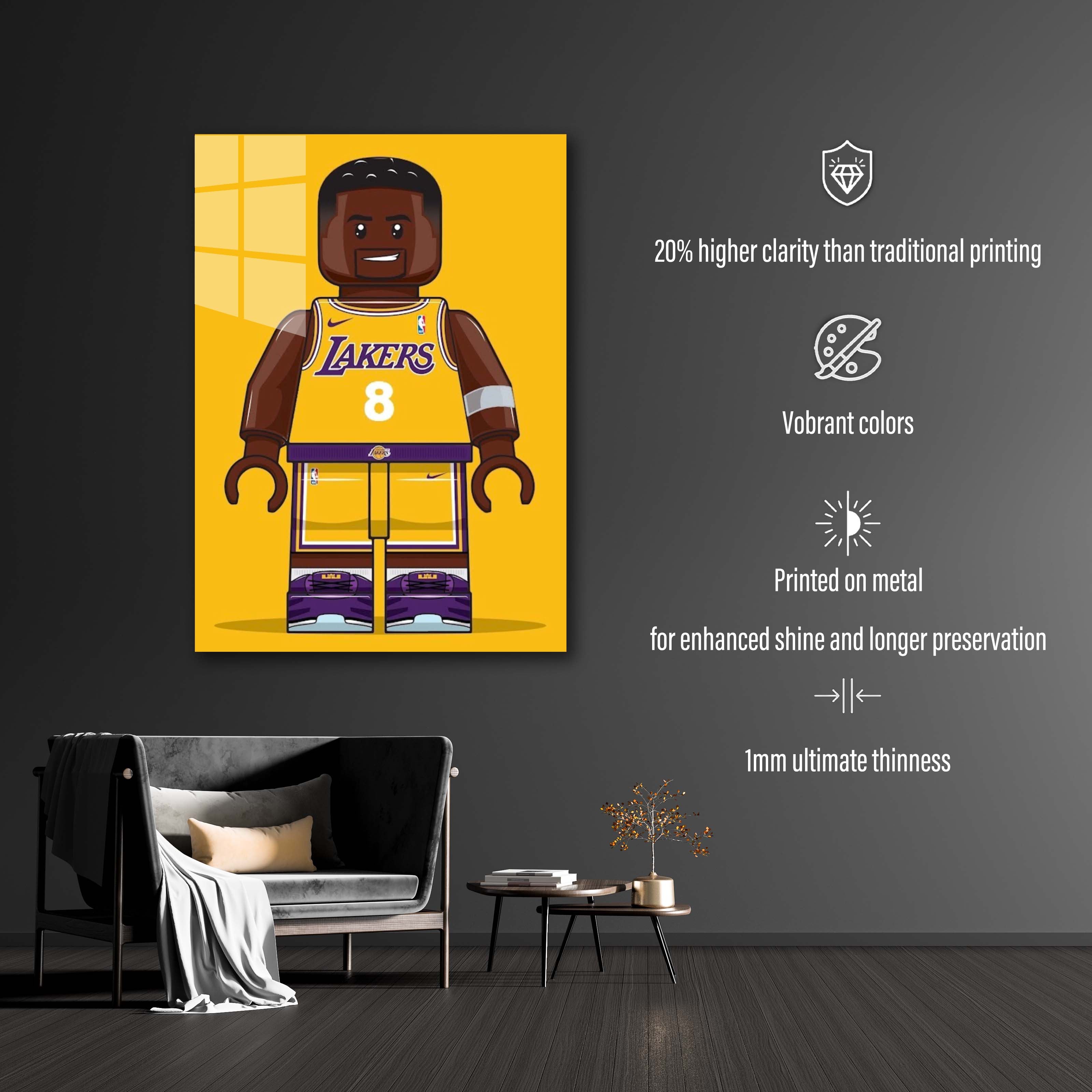 LEGO BALLER #2 BLACK MAMBA