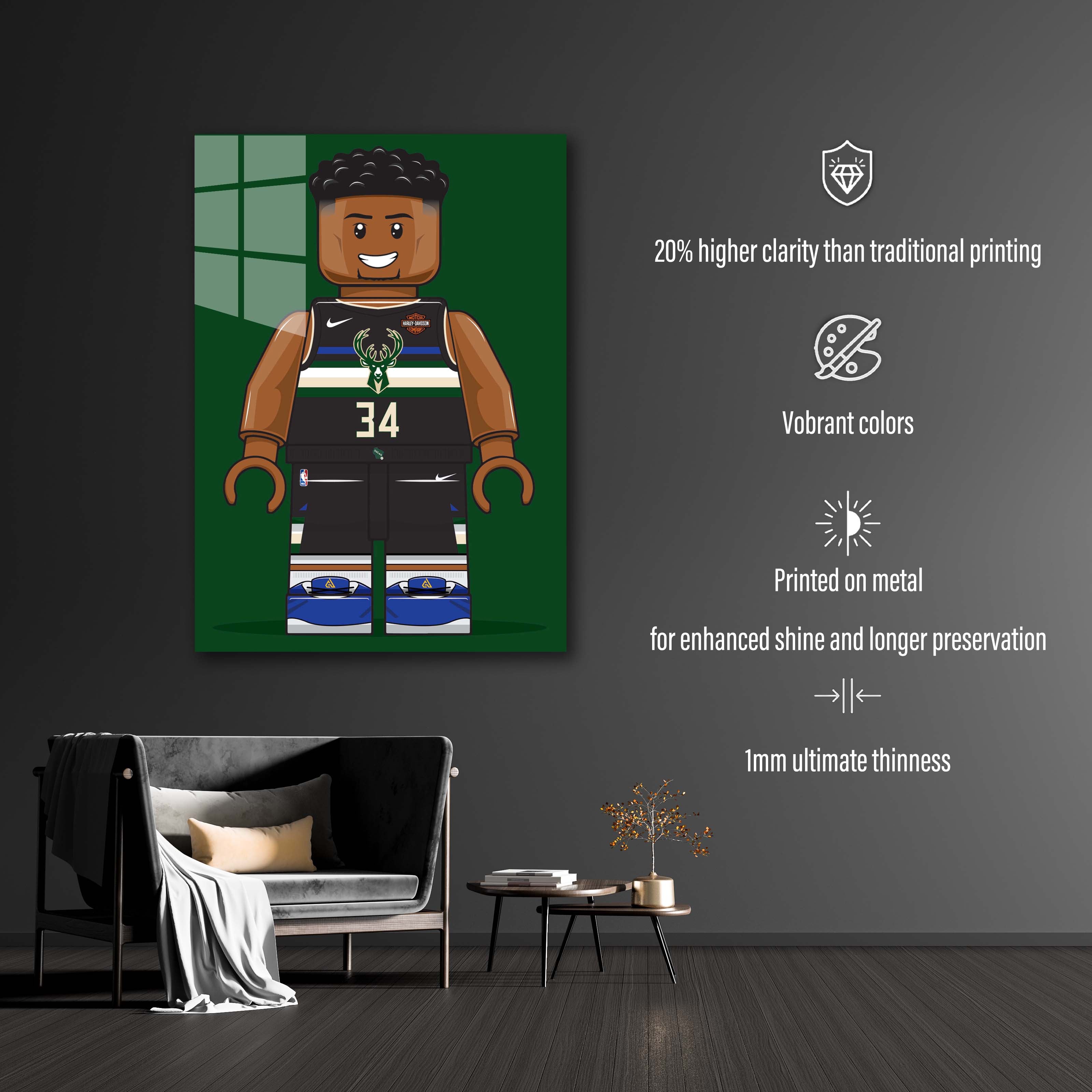 LEGO BALLER #7 THE GREEK FREAK