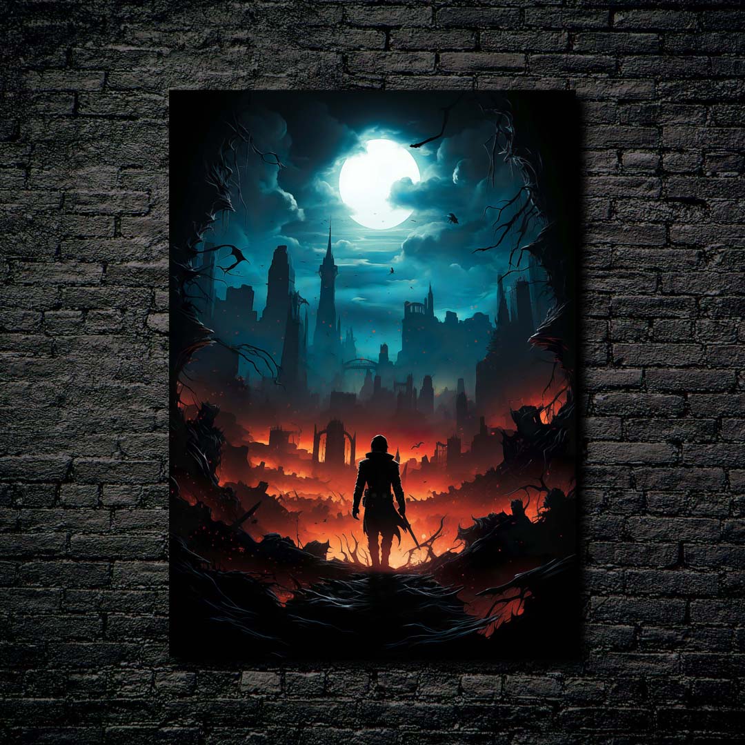 Um guerreiro-Artwork by @art.bot5000