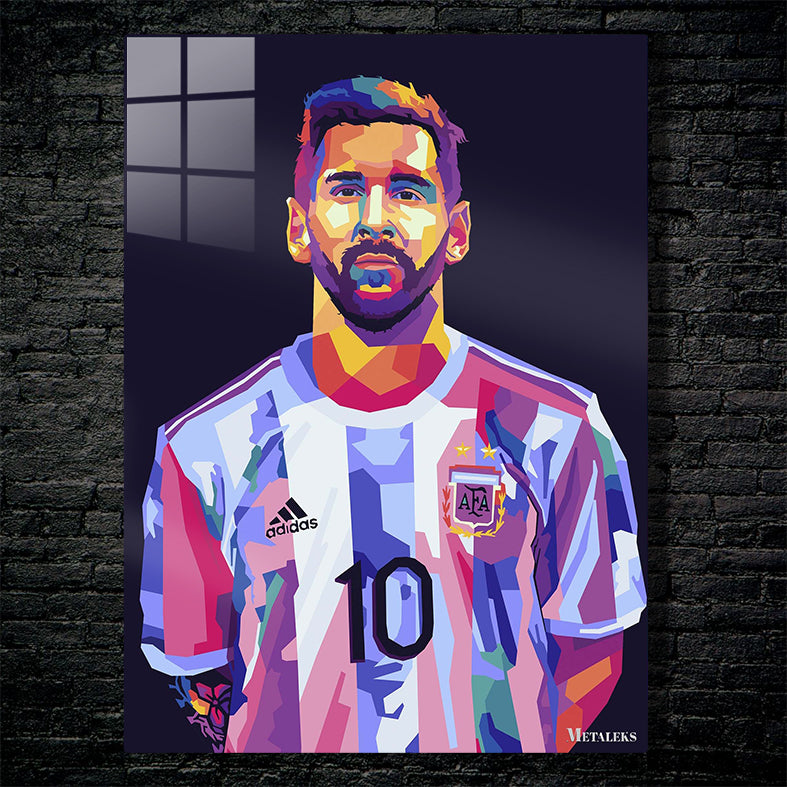 Leo Messi In Wpap style