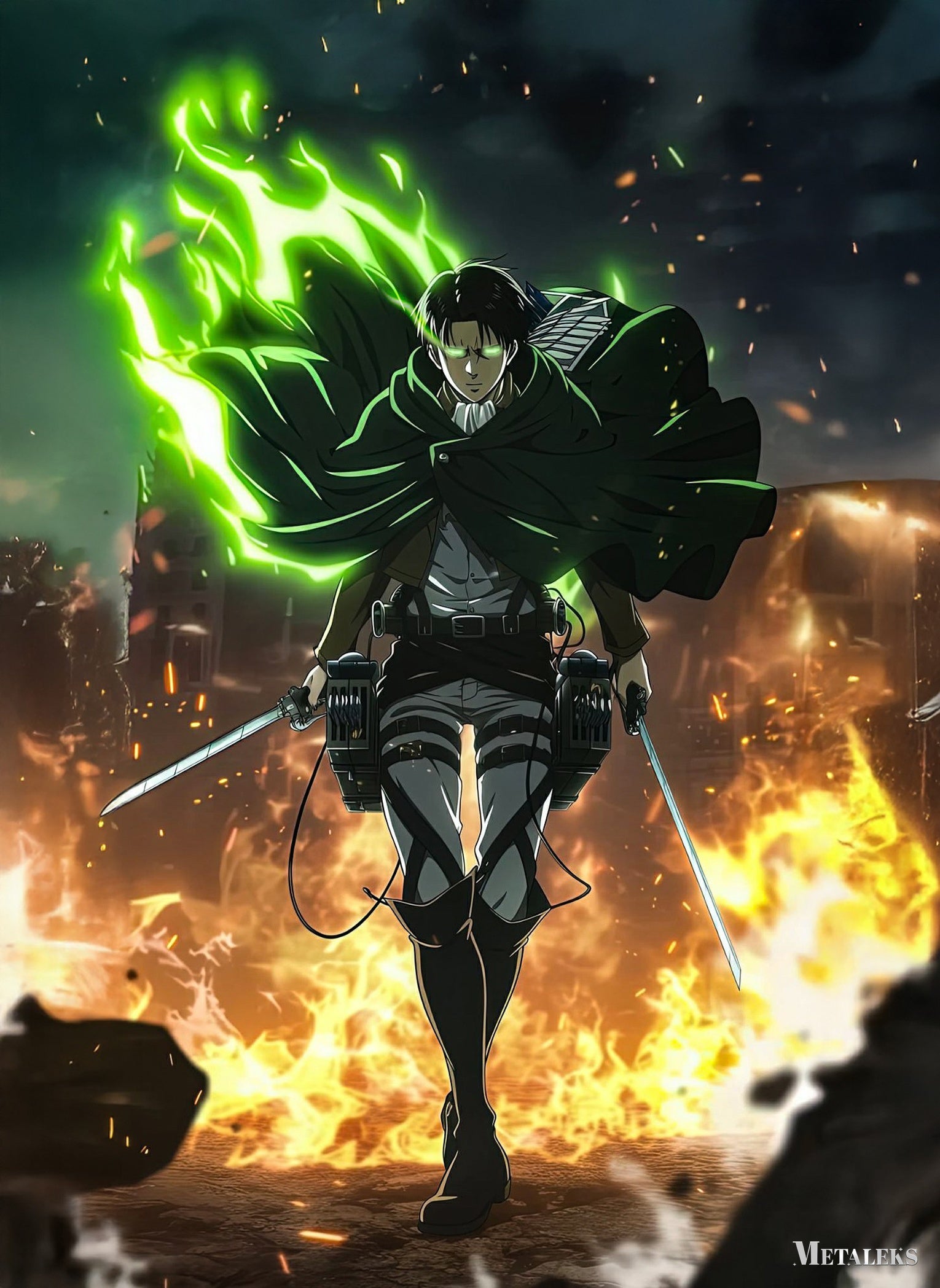 Levi Attack on Titan  D081225