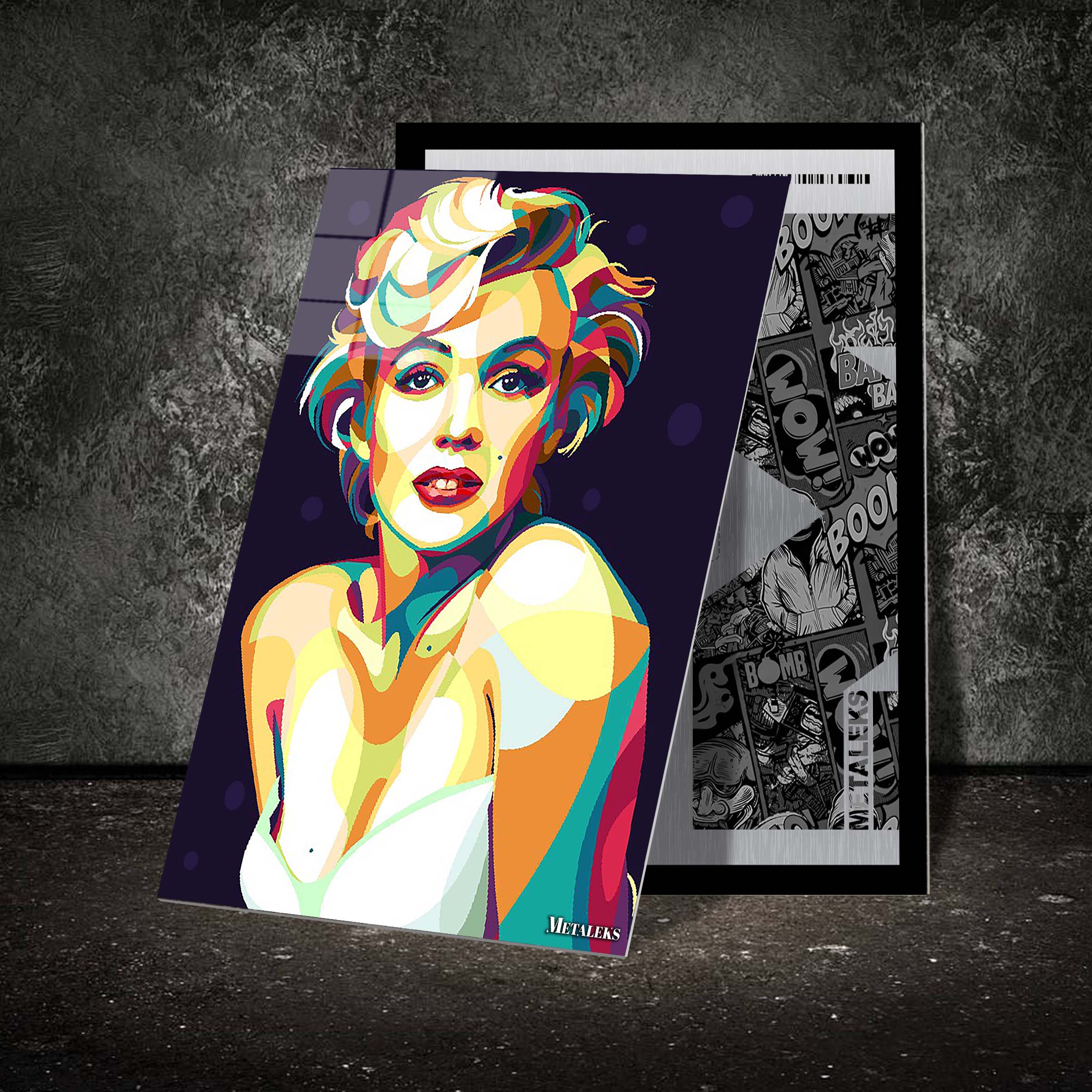 MARILYN MONROE WPAP STYLE