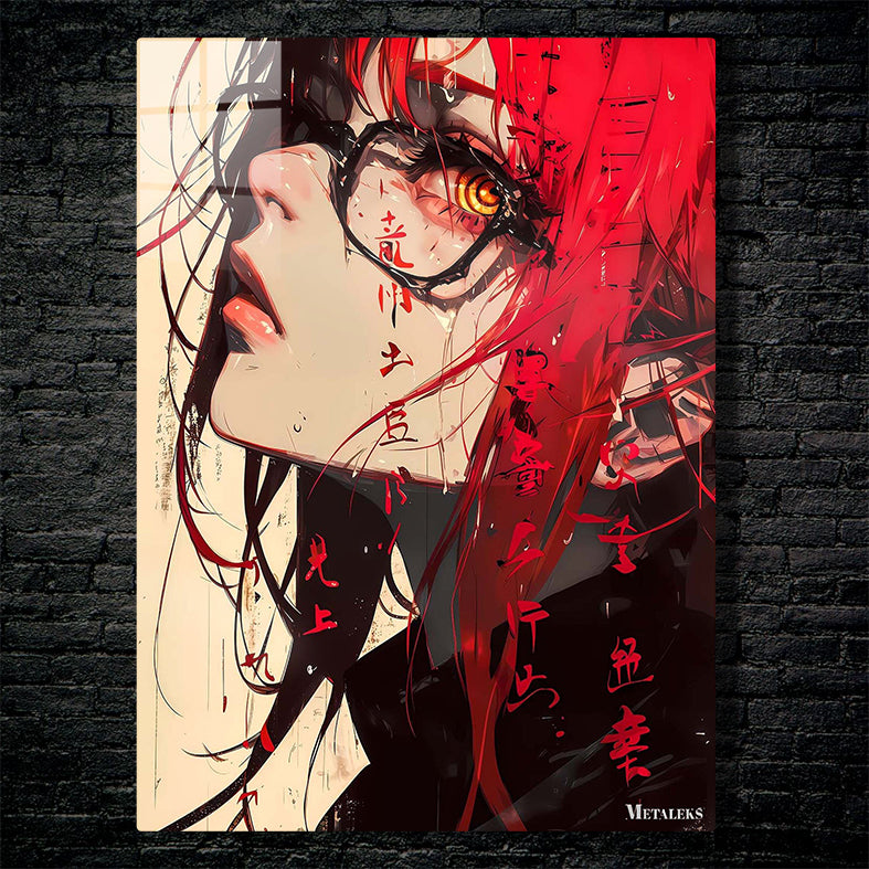 Makima Glasses Poster