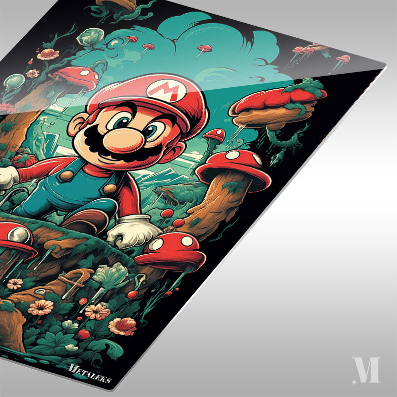 Mario on Mushroom Island