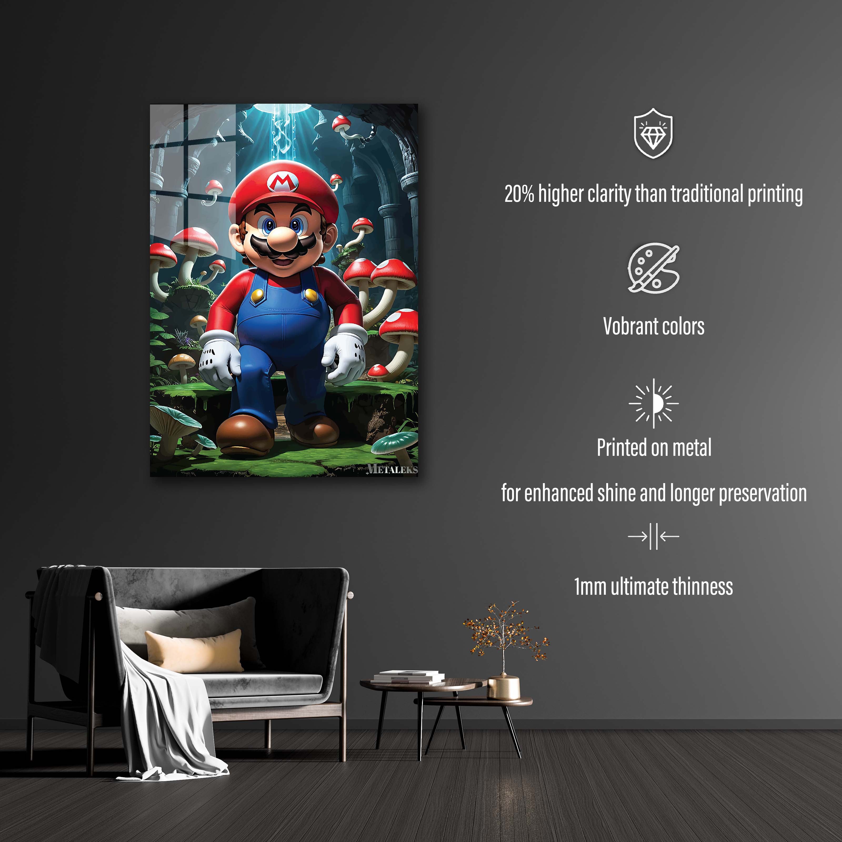 Mario on Mushroom