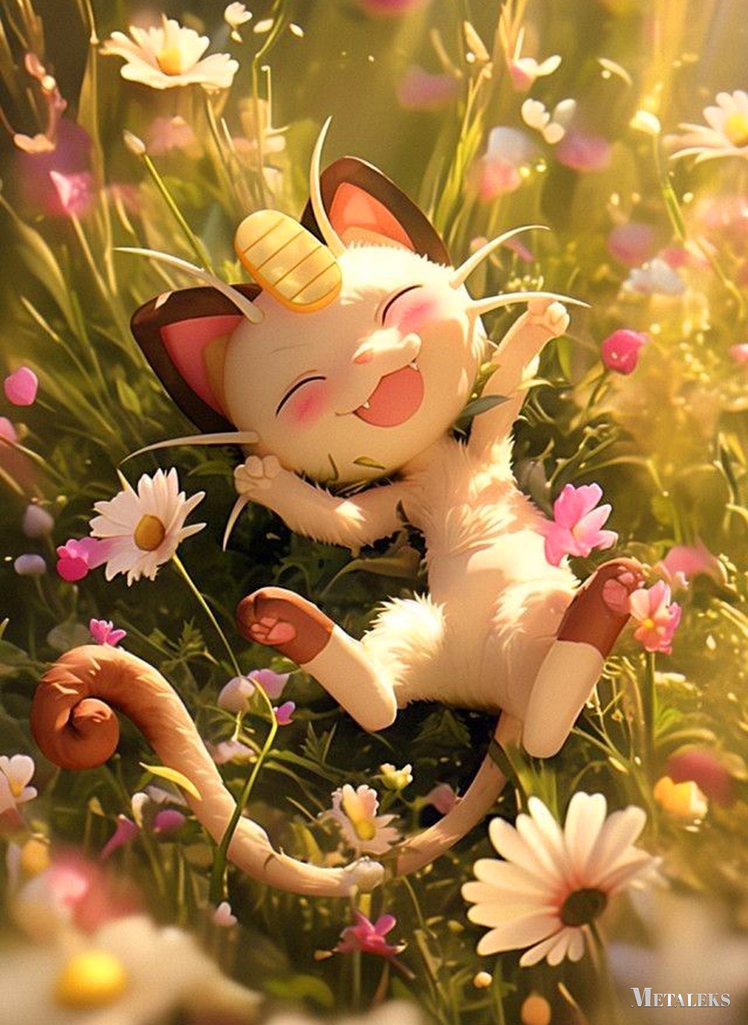 Meowth Pokemon  A0730-25
