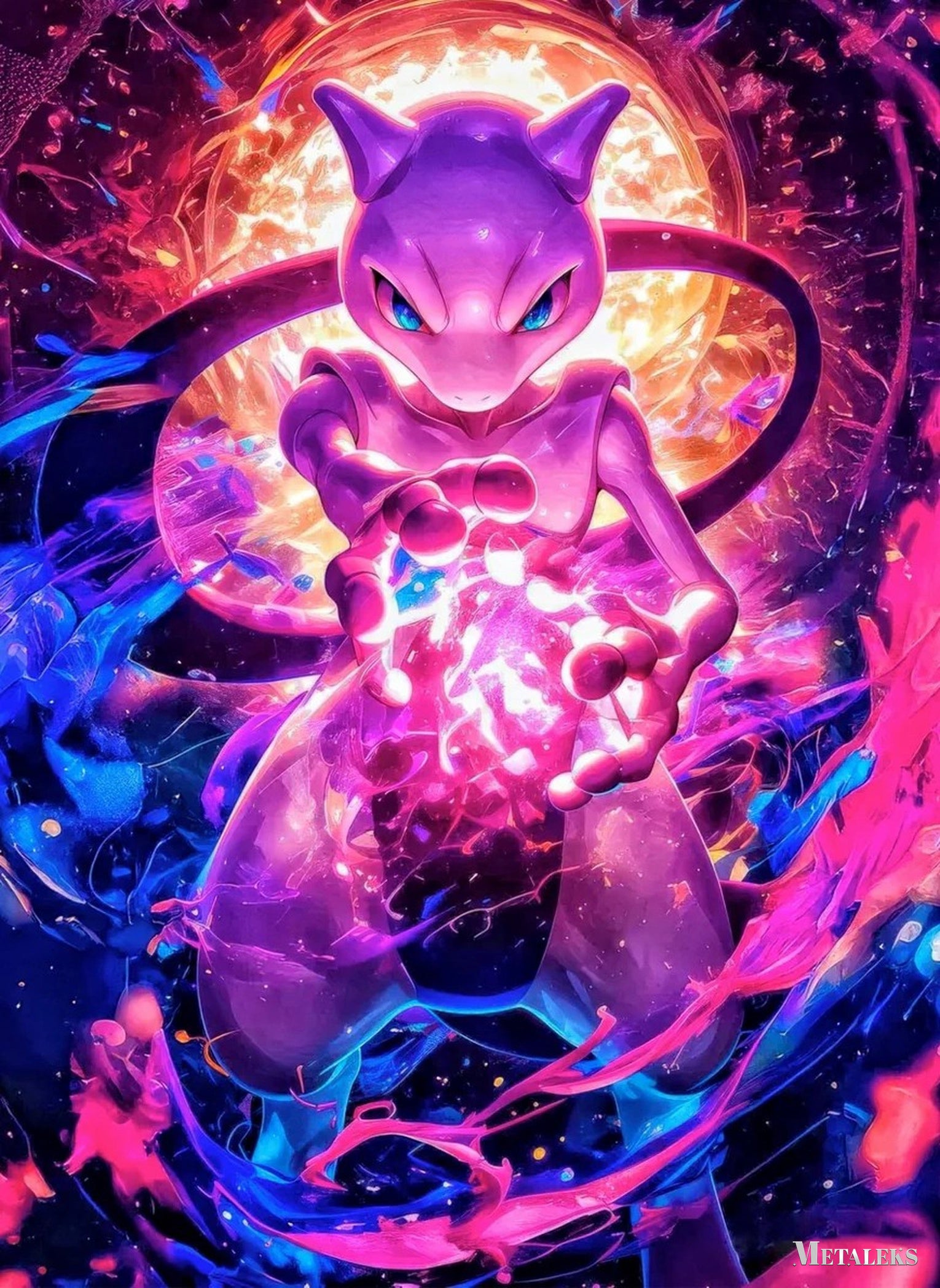 Mewtwo Pokemon  A0730-25