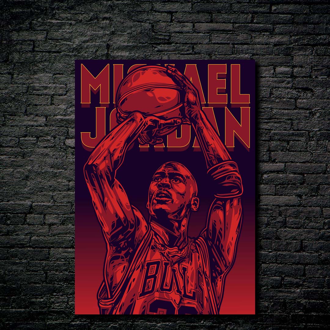 Michael Jordan Pop Art