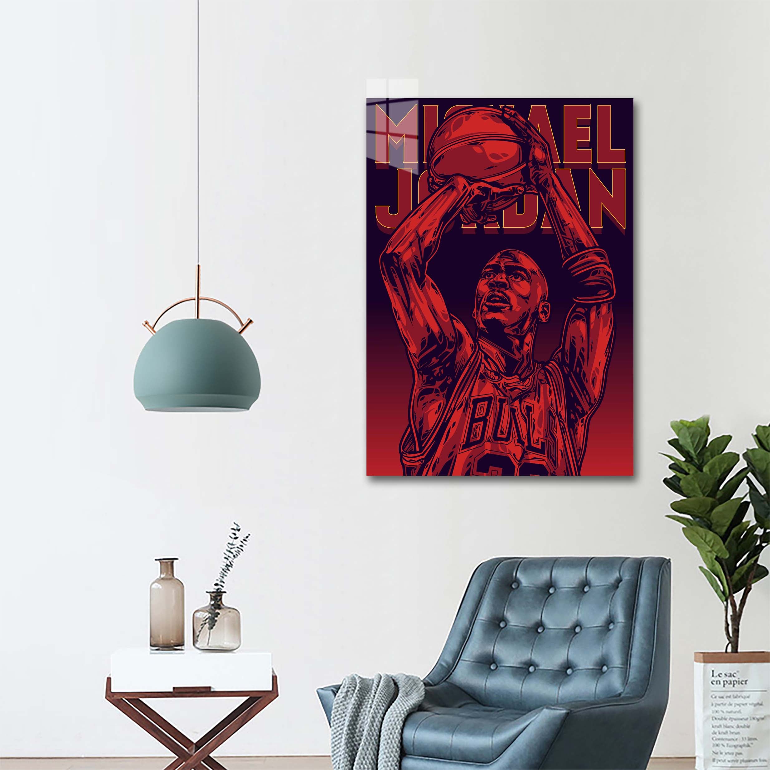 Michael Jordan Pop Art