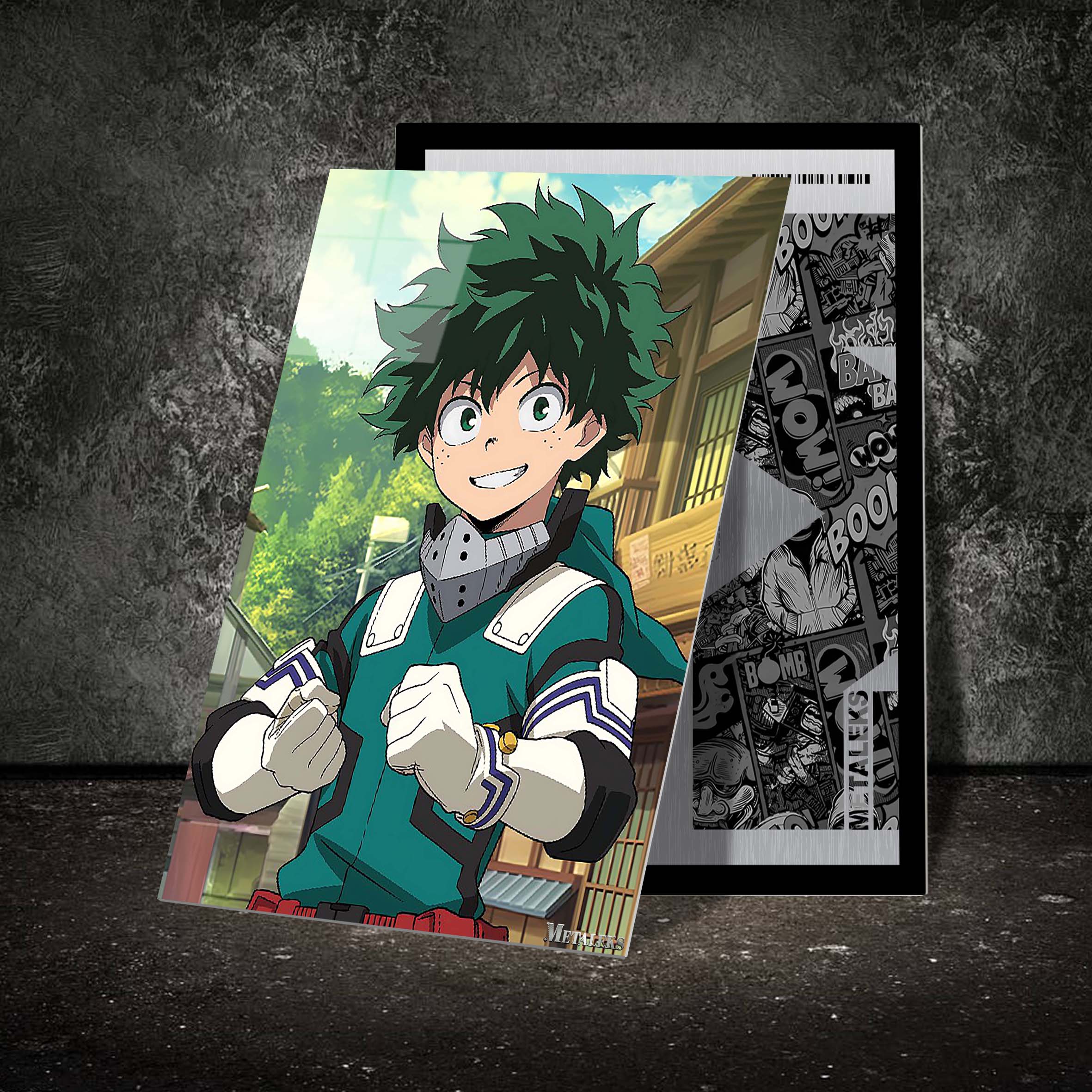 Midoriya from my hero academia anime