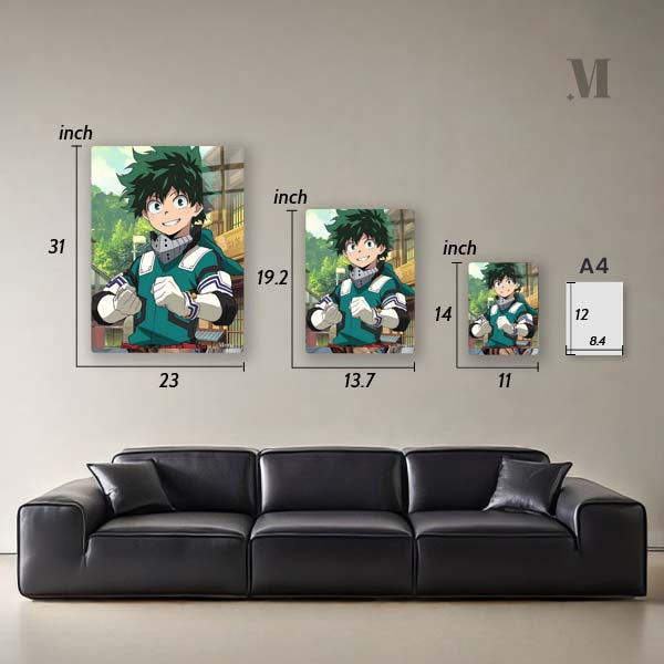 Midoriya from my hero academia anime