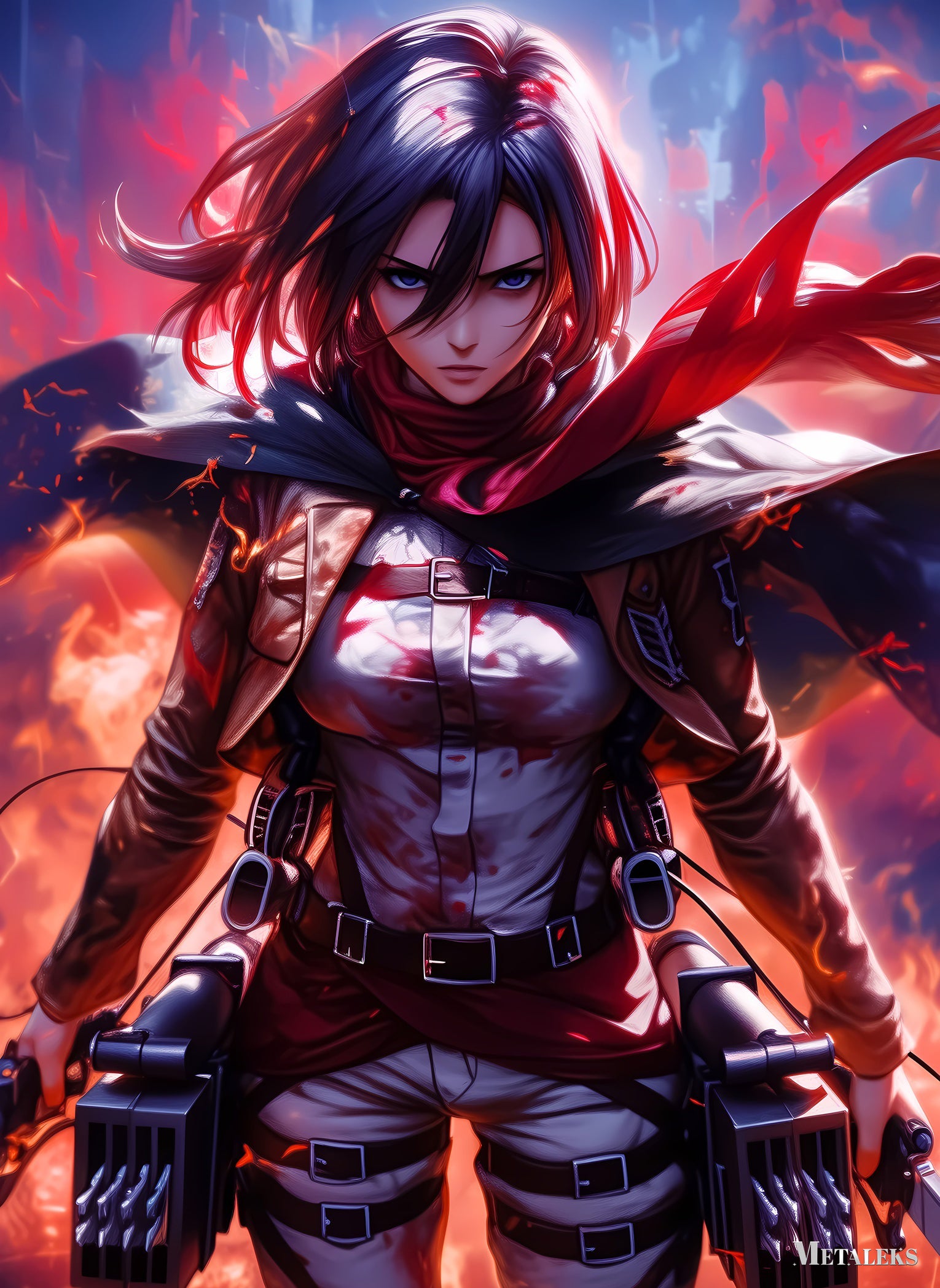 Mikasa Ackerman - Anime Attack On Titan