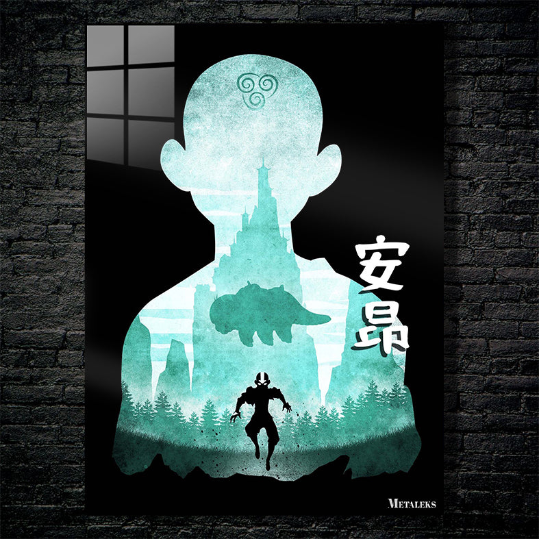 Minimalist Silhouette Aang 2