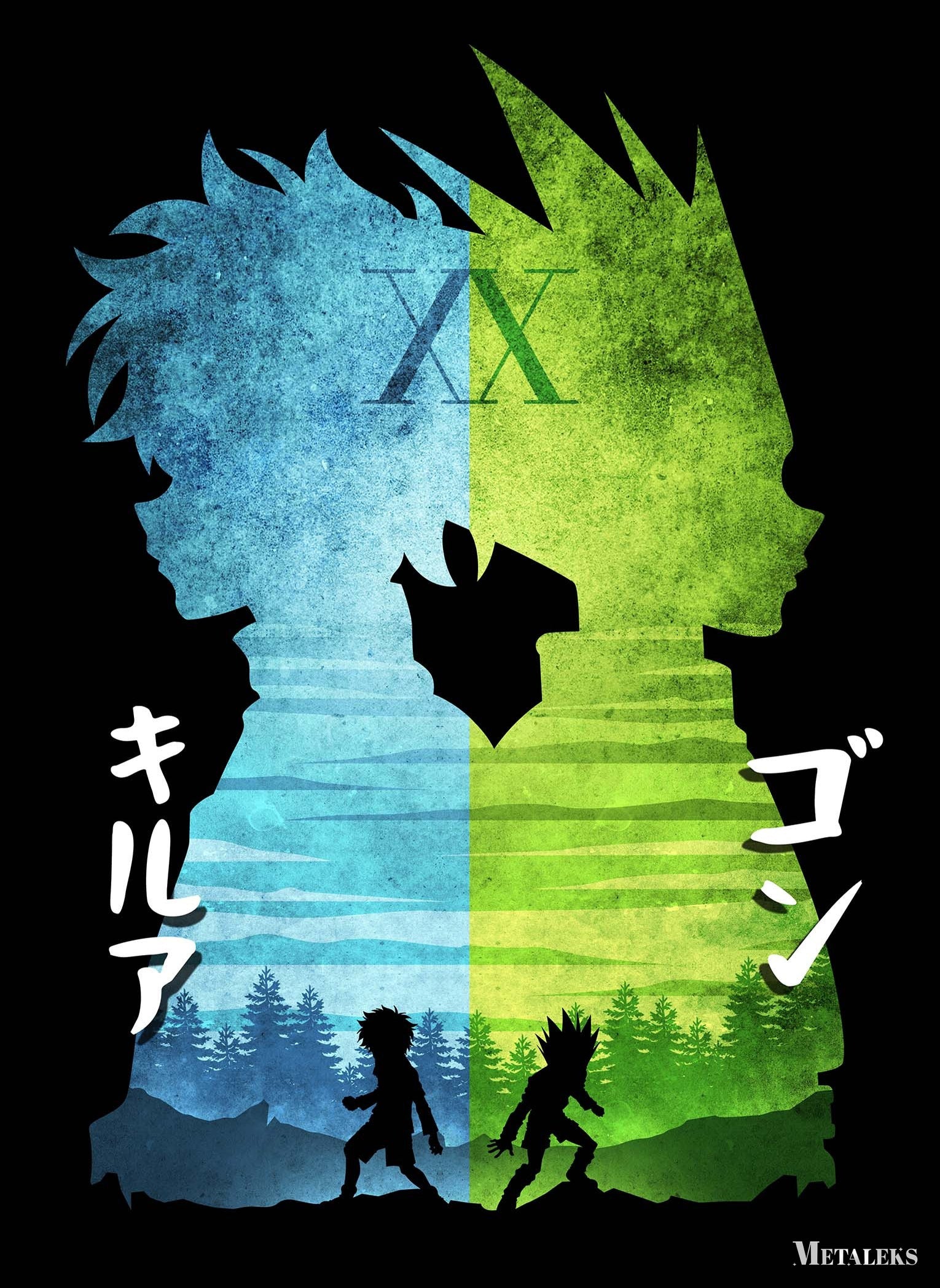 Minimalist Silhouette HXH 1