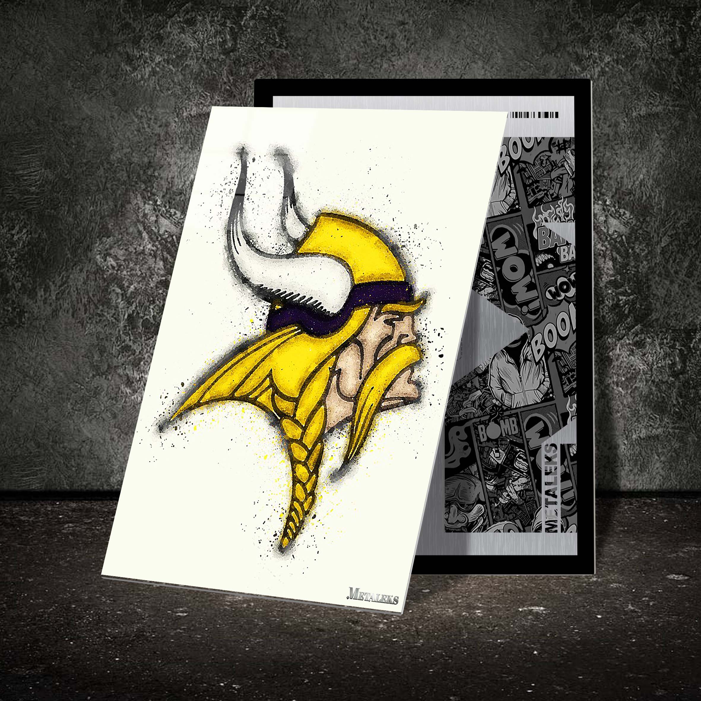 Minnesota Vikings Watercolor