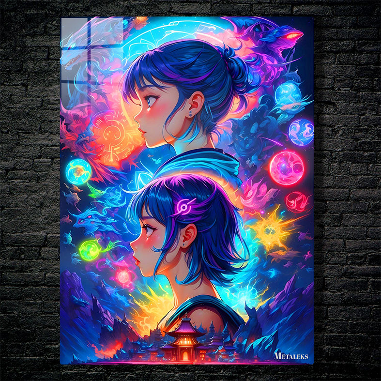 Motoko Kusanagi Neon Ghost In The Shell