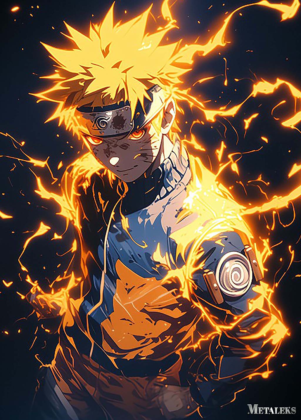 Naruto Lightning Orange