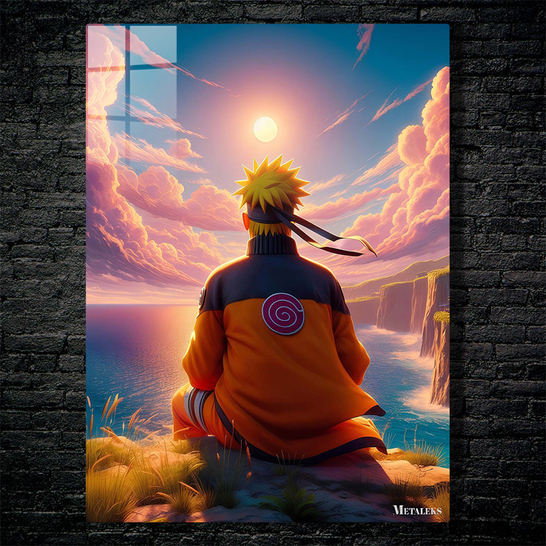 Naruto enjoying view