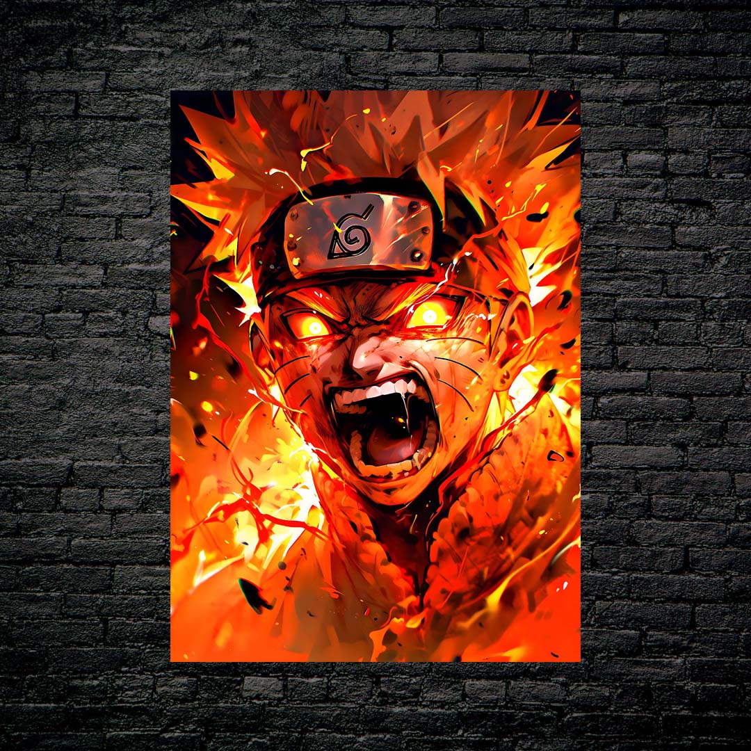 Naruto uzumaki rage